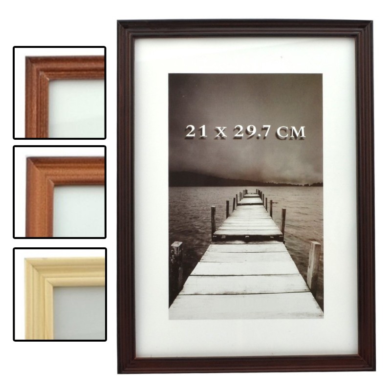 Rama foto Gerald, din lemn, format A4 Cires - imagine 14